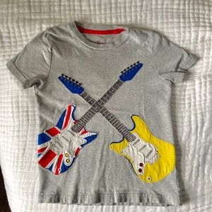 Boys Mini Boden Guitar T shirt